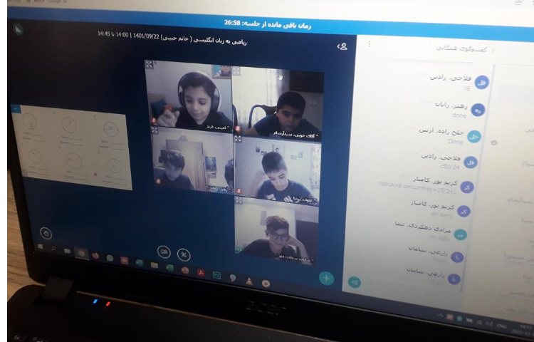 کلاسهای آنلاین در روز های آلودگی هوا 3