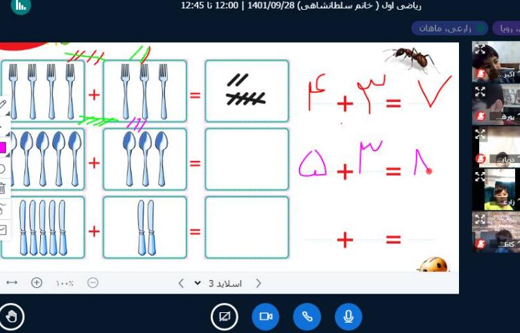 :کلاسهای آنلاین کلاس پرتقال