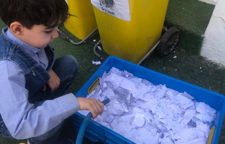 کلاس آزمایش : بازیافت کاغذ