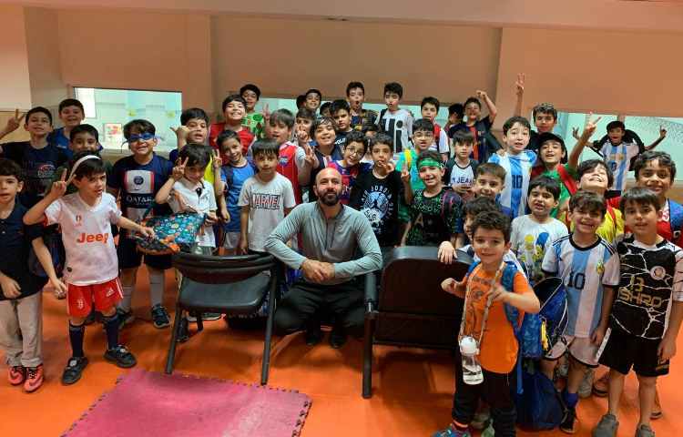 کلاس آموزشی فوتسال پایگاه تابستانی 1