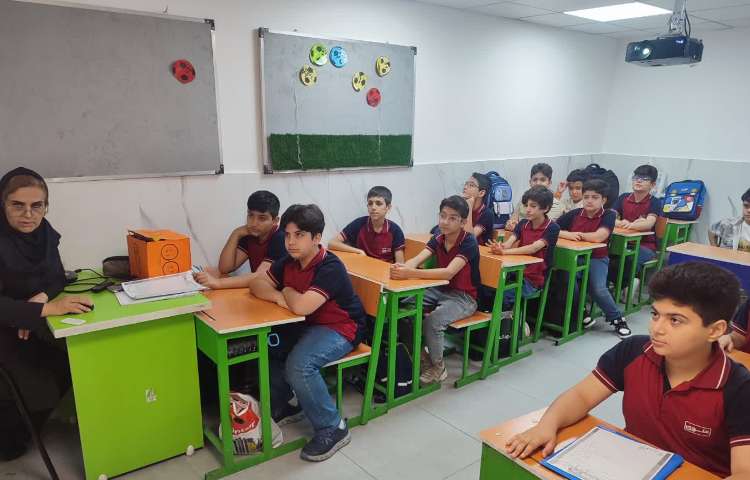 کلاس آموزش زبان فارسی ششم سیمرغ 2