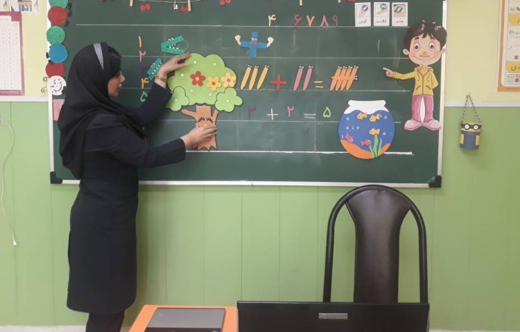 :کلاس آنلاین ریاضی (مفهوم جمع) 3