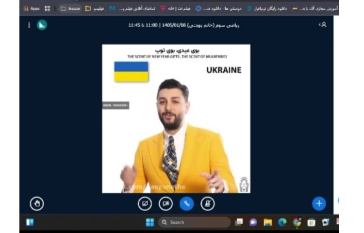 کلاس آنلاین عیدانه 4