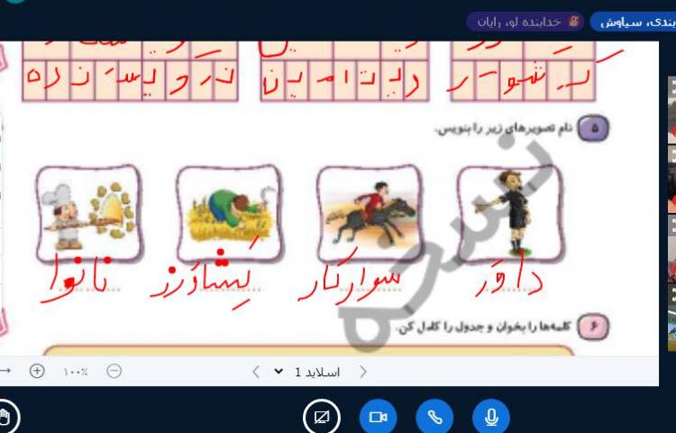 :کلاس آنلاین، پرتقال 4