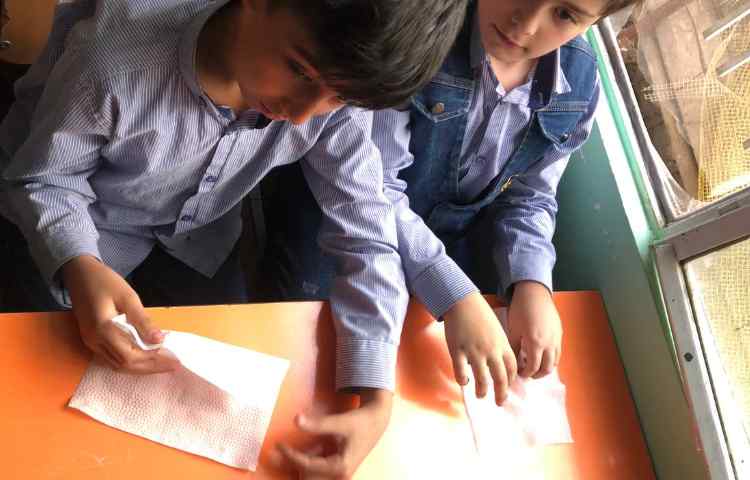 کلاس اتیکت تزیین دستمال سفره 1