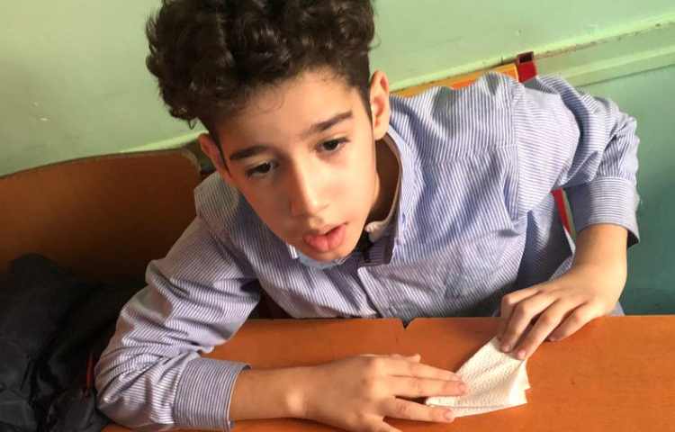 کلاس اتیکت تزیین دستمال سفره 5