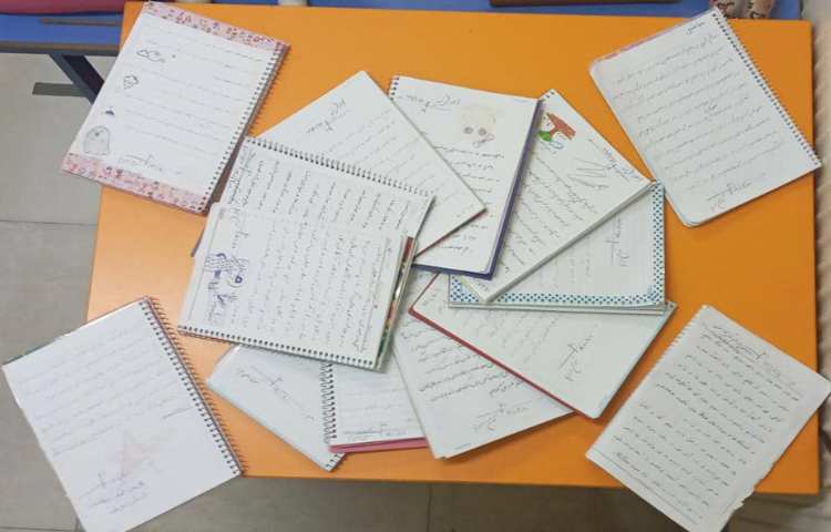 کلاس انشا با موضوع: صبح عید صحنه‌های دیدنی ... (که در مورد عیدفطر بود) 1