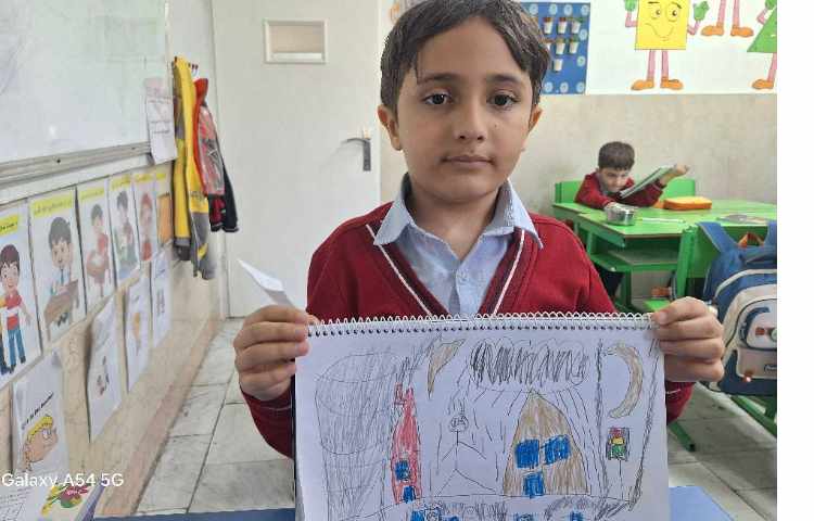 کلاس اول خانم صبری آلودگی هوا 2