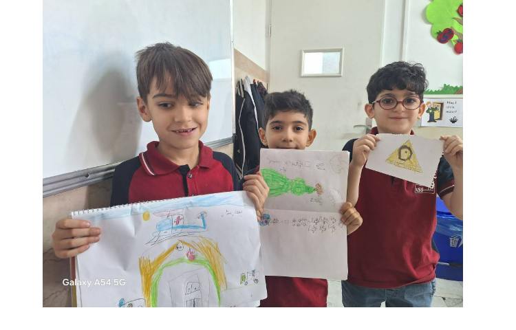 کلاس اول .نقاشی آزاد 1