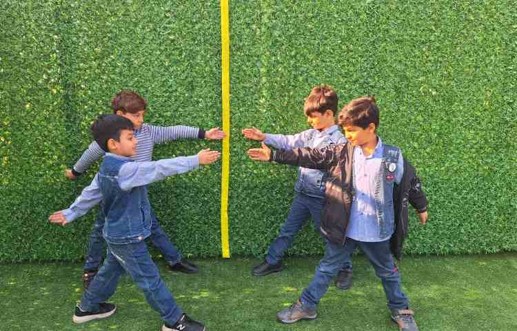 کلاس بدون دیوار،ریاضی،تقارن دوقسمتی و چهارقسمتی 5