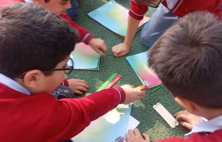 کلاس بدون دیوار املای خلاق پازلی درس چهارم 4