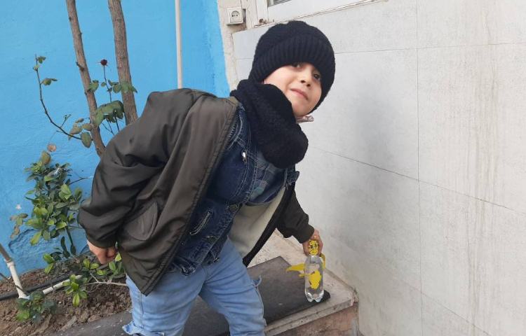 :کلاس بدون دیوار، انجام آزمایش آدمک یخی 1