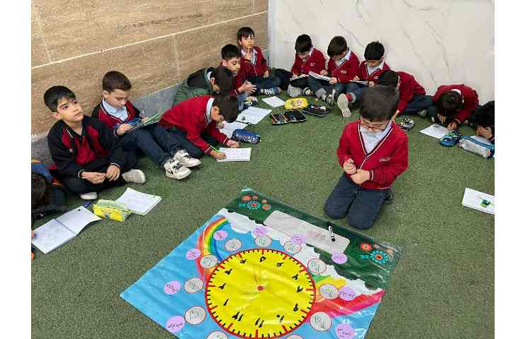 کلاس بدون دیوار تلفیق فارسی و ریاضی 3