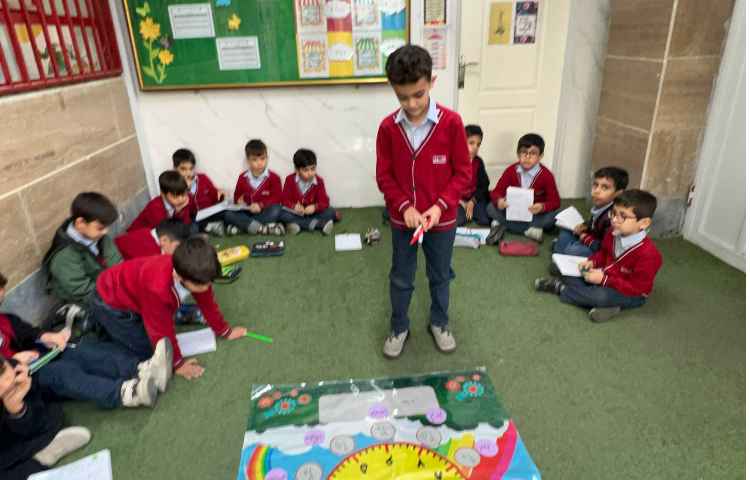 کلاس بدون دیوار تلفیق فارسی و ریاضی 5