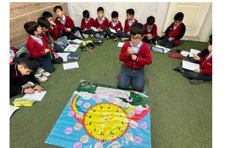 کلاس بدون دیوار تلفیق فارسی و ریاضی 9