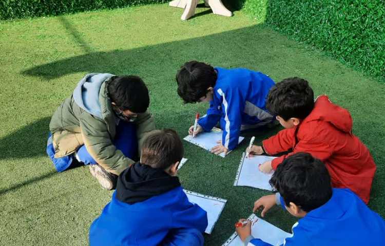 کلاس بدون دیوار، جمله سازی و مرور اعداد ریاضی 1