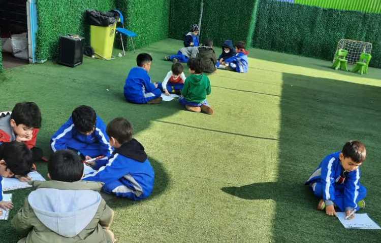 کلاس بدون دیوار، جمله سازی و مرور اعداد ریاضی 3