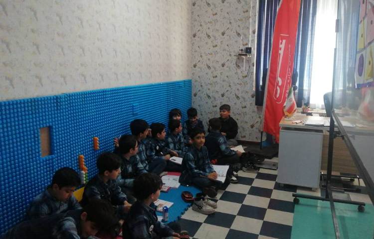 :کلاس بدون دیوار ، درس ریاضی نمودار ستونی 1