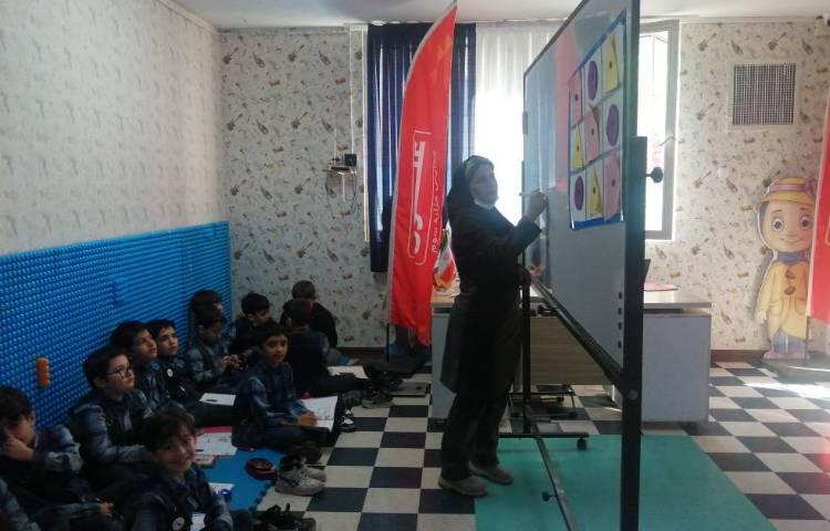 :کلاس بدون دیوار ، درس ریاضی نمودار ستونی 2