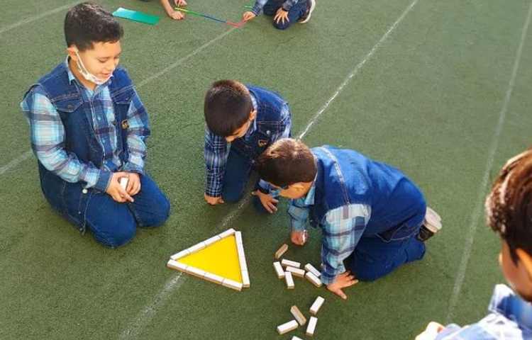 کلاس بدون دیوار (ساخت اشکال هندسی ) 12