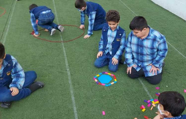 کلاس بدون دیوار (ساخت اشکال هندسی ) 7