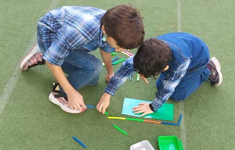 کلاس بدون دیوار (ساخت اشکال هندسی ) 8