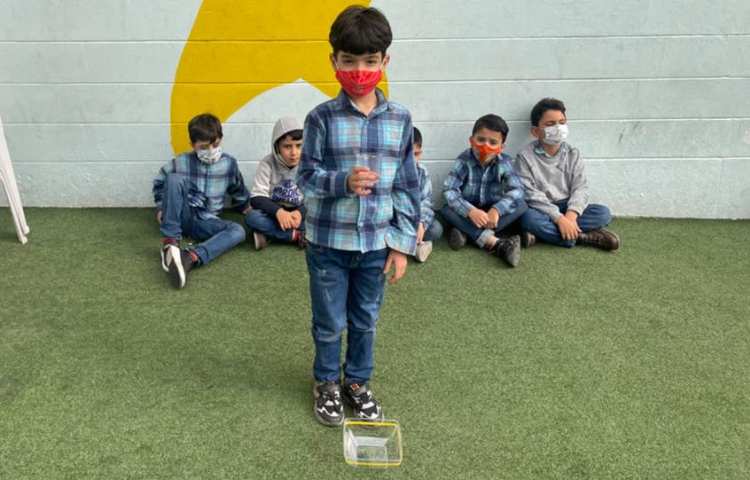 کلاس بدون دیوار پایه اول دبستان 1