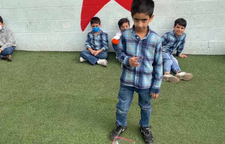 کلاس بدون دیوار پایه اول دبستان 5