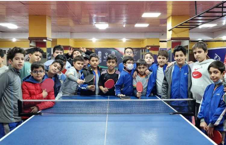 کلاس تنیس روی میز 1