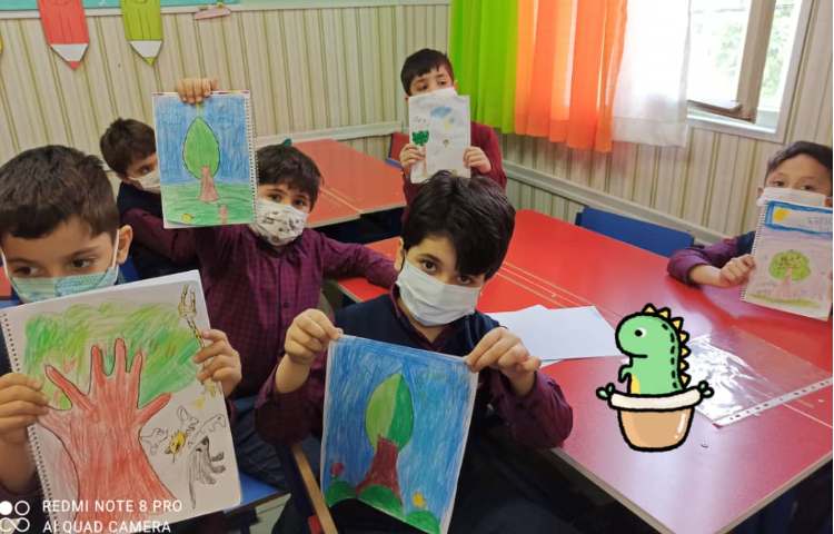 کلاس حضوری هنر اول، سوم، چهارم، پنجم 3