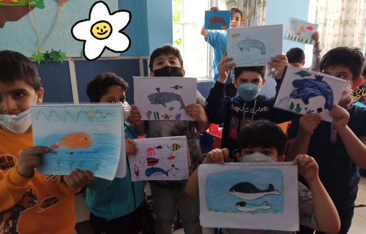 کلاس حضوری هنر اول، سوم، چهارم، پنجم 4