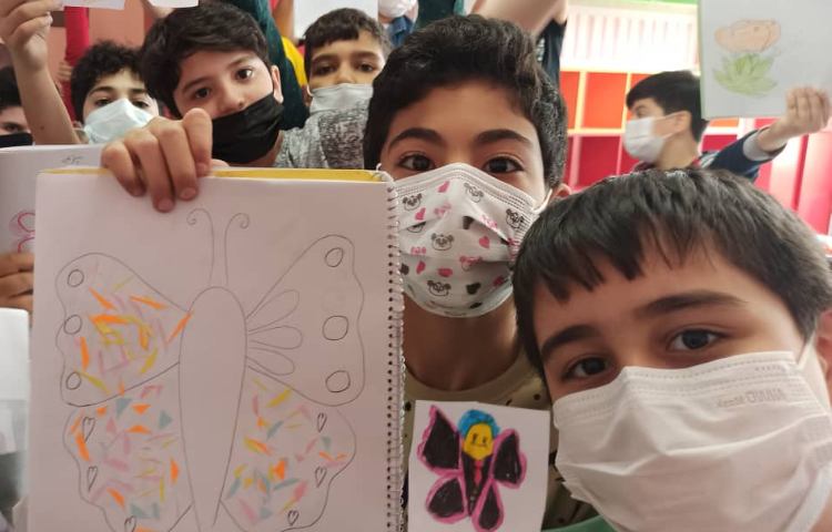 کلاس حضوری هنر اول، سوم، چهارم، پنجم 9