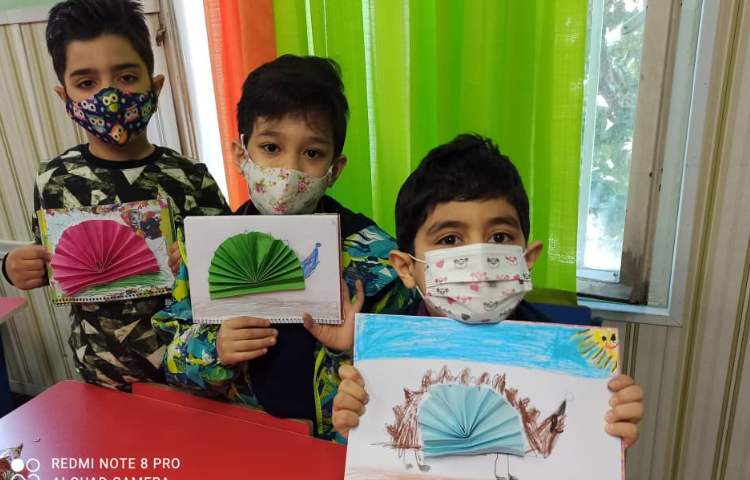 کلاس حضوری هنر، پایه اول مدادرنگی 1