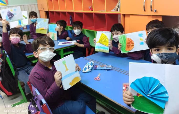 کلاس حضوری هنر، پایه اول 1