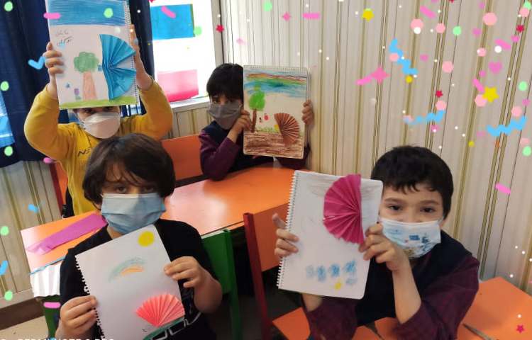 کلاس حضوری هنر، پایه اول 3