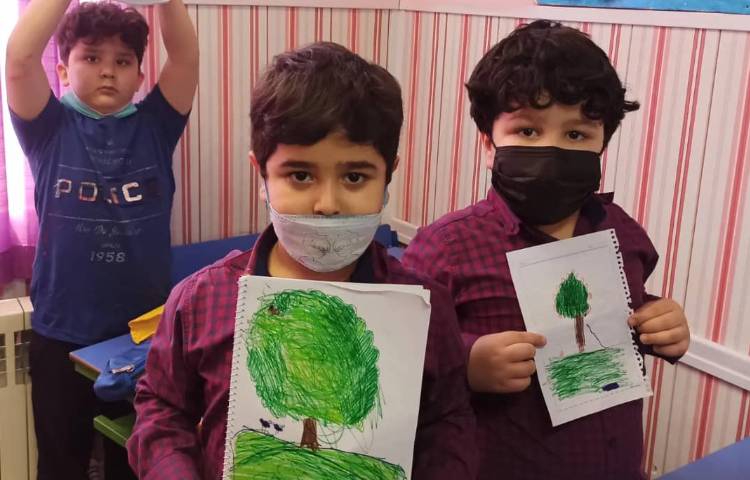 کلاس حضوری هنر، پایه اول 4