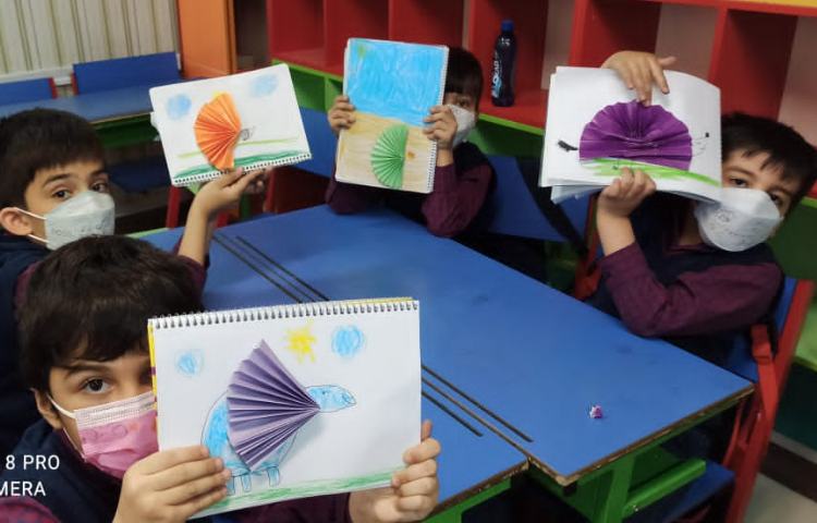 کلاس حضوری هنر، پایه اول 4