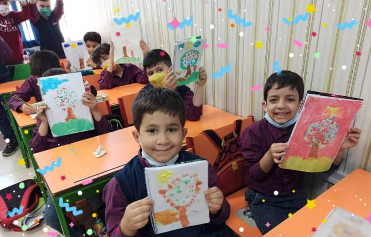 کلاس حضوری هنر، پایه اول 5