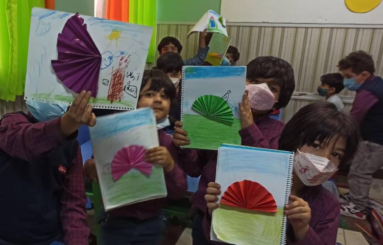 کلاس حضوری هنر، پایه اول 5