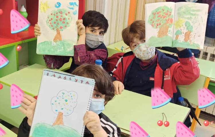 کلاس حضوری هنر، پایه اول 6