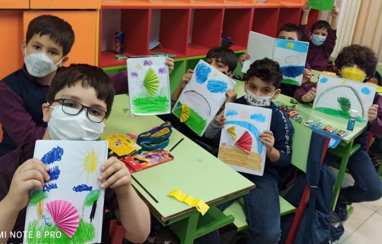 کلاس حضوری هنر، پایه اول