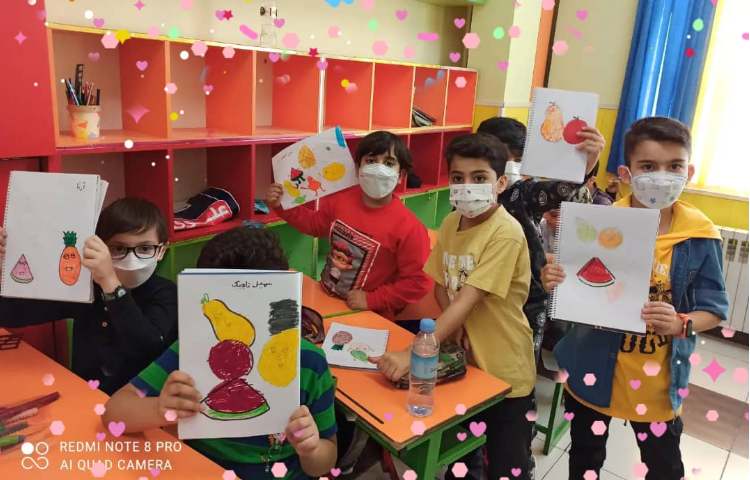 کلاس حضوری هنر، پایه دوم 2