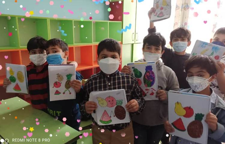 کلاس حضوری هنر، پایه دوم 4