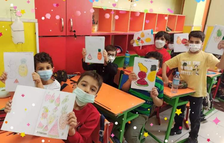 کلاس حضوری هنر، پایه دوم 5