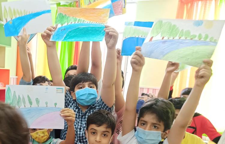 کلاس حضوری هنر، پایه سوم گلستان 2