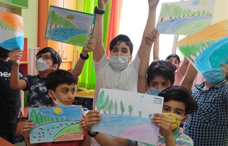 کلاس حضوری هنر، پایه سوم گلستان 3