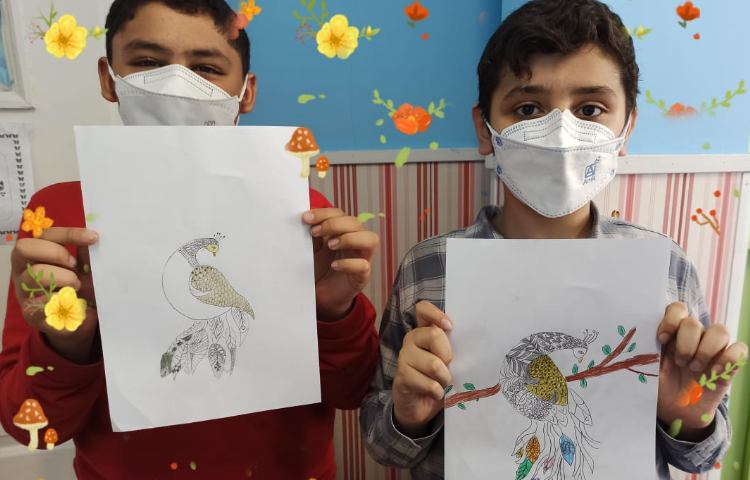 کلاس حضوری هنر، پایه پنجم ابن سینا 3