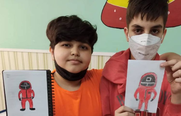 کلاس حضوری هنر، پایه پنجم 3