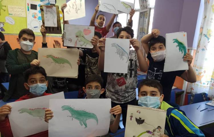 کلاس حضوری هنر، پایه چهارم 1