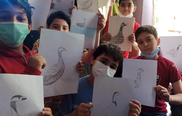 کلاس حضوری هنر، پایه چهارم 2